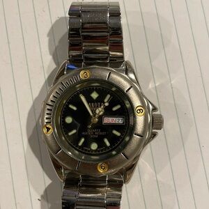 Men’s Dakota watch navy and  stainless steel